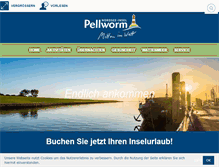 Tablet Screenshot of pellworm.de
